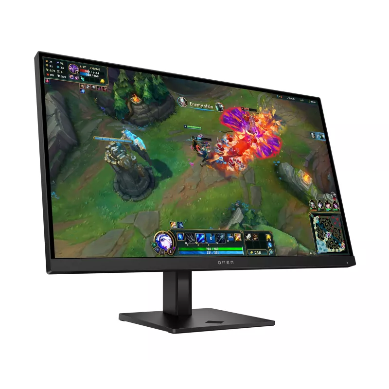 HP OMEN 27 inch monitor gaming QHD 180 Hz, 68,6 cm (27 inch), 2560 x 1440 píxeles, Quad HD, LCD, 1 ms, Negro