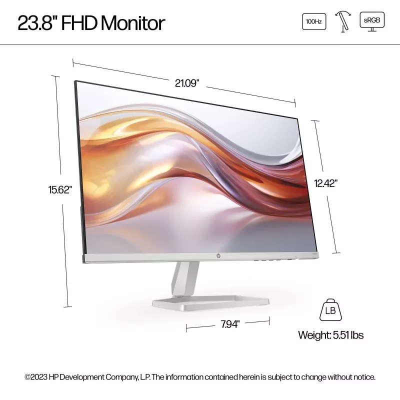 HP Monitor de sobremesa – Serie 5 524sf – 24