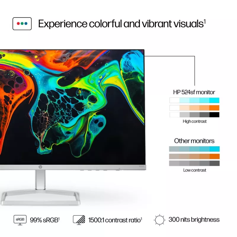 HP Monitor de sobremesa – Serie 5 524sf – 24