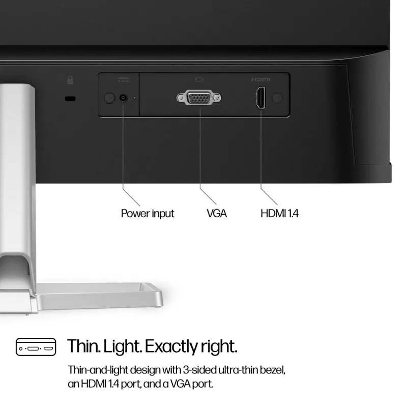 HP Monitor de sobremesa – Serie 5 524sf – 24