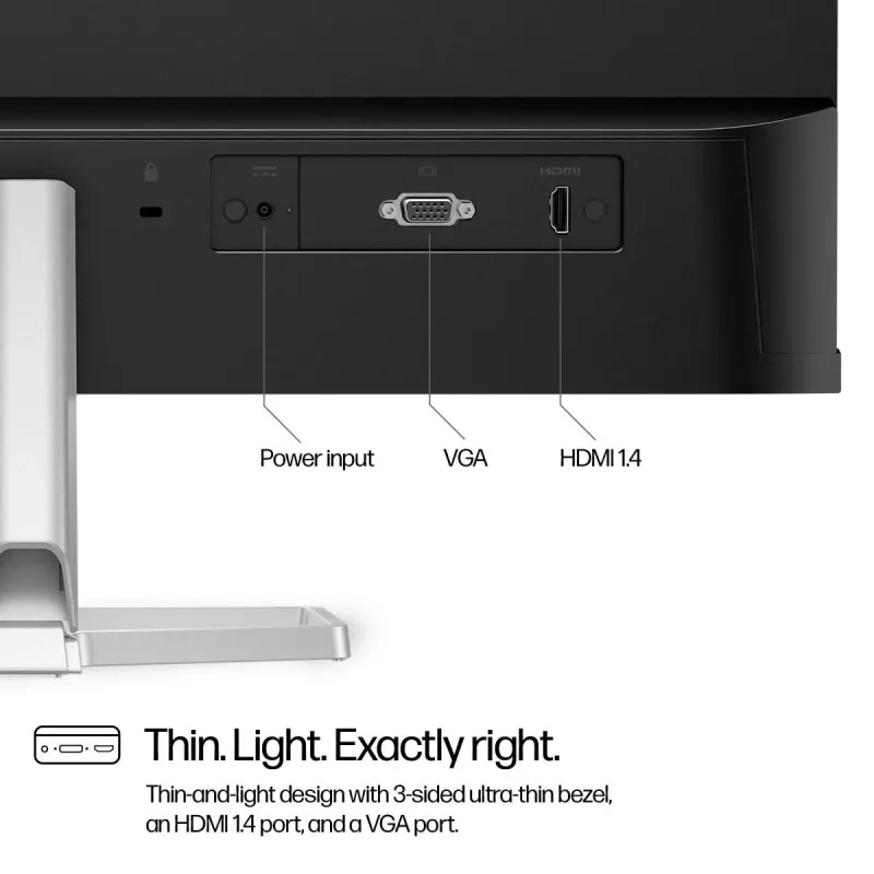 HP Monitor de sobremesa – Serie 5 524sf – 24