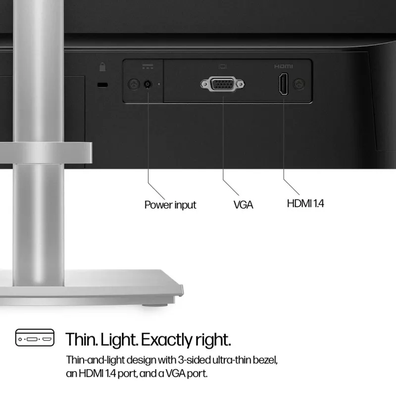 HP Monitor de sobremesa - Series 5 524sh - 24