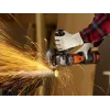 Amoladora angular Black & Decker BCG720N — inalámbrica 18V Li-Ion, disco de 12,5 cm, hasta 8600 rpm, 3 posiciones de agarre