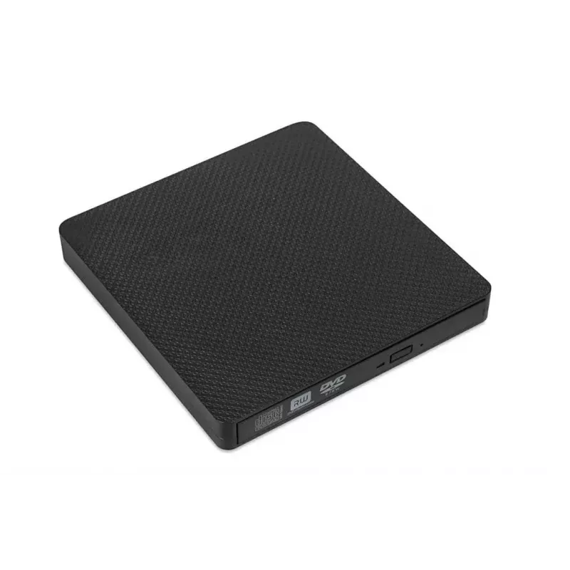 Unidad óptica IBOX IED03 DVD±RW USB 3.1 Gen1 (USB-C) Negra, Bandeja, 24x CD / 8x DVD