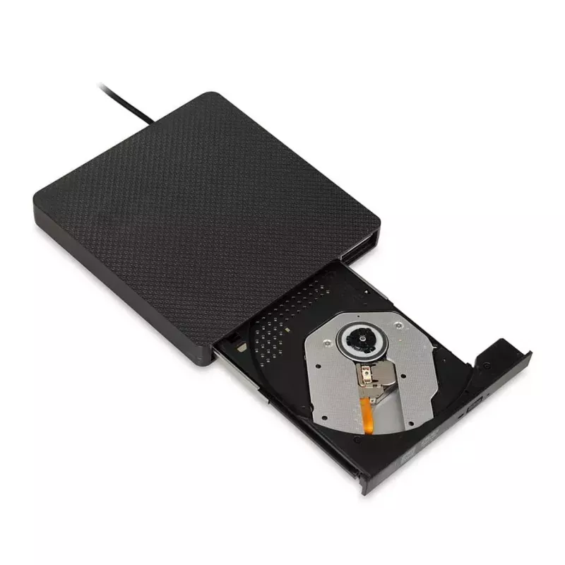 Unidad óptica IBOX IED03 DVD±RW USB 3.1 Gen1 (USB-C) Negra, Bandeja, 24x CD / 8x DVD
