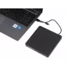Unidad óptica IBOX IED03 DVD±RW USB 3.1 Gen1 (USB-C) Negra, Bandeja, 24x CD / 8x DVD