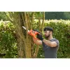 Sierra de arco Black & Decker KS880EC-QS – sierra de arco, longitud de hoja 23,9 cm, mango ergonómico, naranja