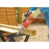 Sierra de arco Black & Decker KS880EC-QS – sierra de arco, longitud de hoja 23,9 cm, mango ergonómico, naranja