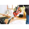 Sierra de arco Black & Decker KS880EC-QS – sierra de arco, longitud de hoja 23,9 cm, mango ergonómico, naranja