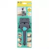 Herramienta de montaje Wolfcraft Dübelmeister para tacos 6/8/10 mm, grosor de placa 1,2–30 mm, plástico/acero, negro