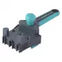 Herramienta de montaje Wolfcraft Dübelmeister para tacos 6/8/10 mm, grosor de placa 1,2–30 mm, plástico/acero, negro