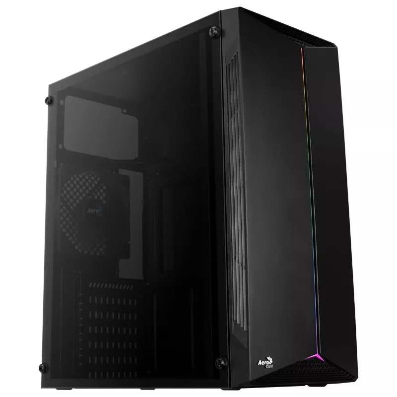 Aerocool Split torre Midi negra