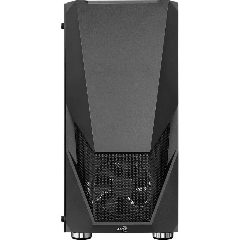 Aerocool PGS Zauron FRGB-G-BK-v1 caja de PC gaming Midi Tower, ATX/micro-ATX/Mini-ITX, vidrio templado, FRGB, negra