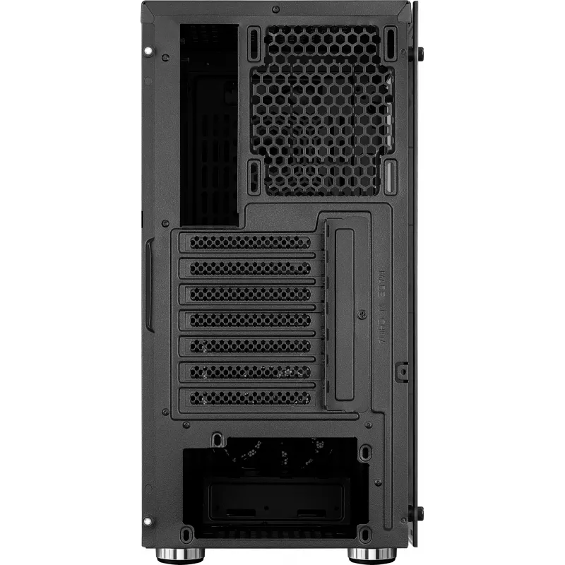 Aerocool PGS Zauron FRGB-G-BK-v1 caja de PC gaming Midi Tower, ATX/micro-ATX/Mini-ITX, vidrio templado, FRGB, negra