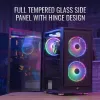 Aerocool PGS Graphite-G-BK-v2 FRGB caja de PC Midi Tower, ATX, negra