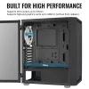 Aerocool PGS Graphite-G-BK-v2 FRGB caja de PC Midi Tower, ATX, negra