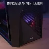 Aerocool PGS Raider Mini-G-BK-v3 caja de PC, negra