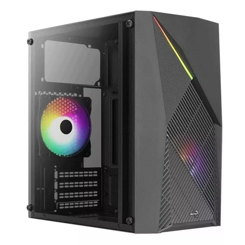 Aerocool PGS Raider Mini-G-BK-v3 caja de PC, negra