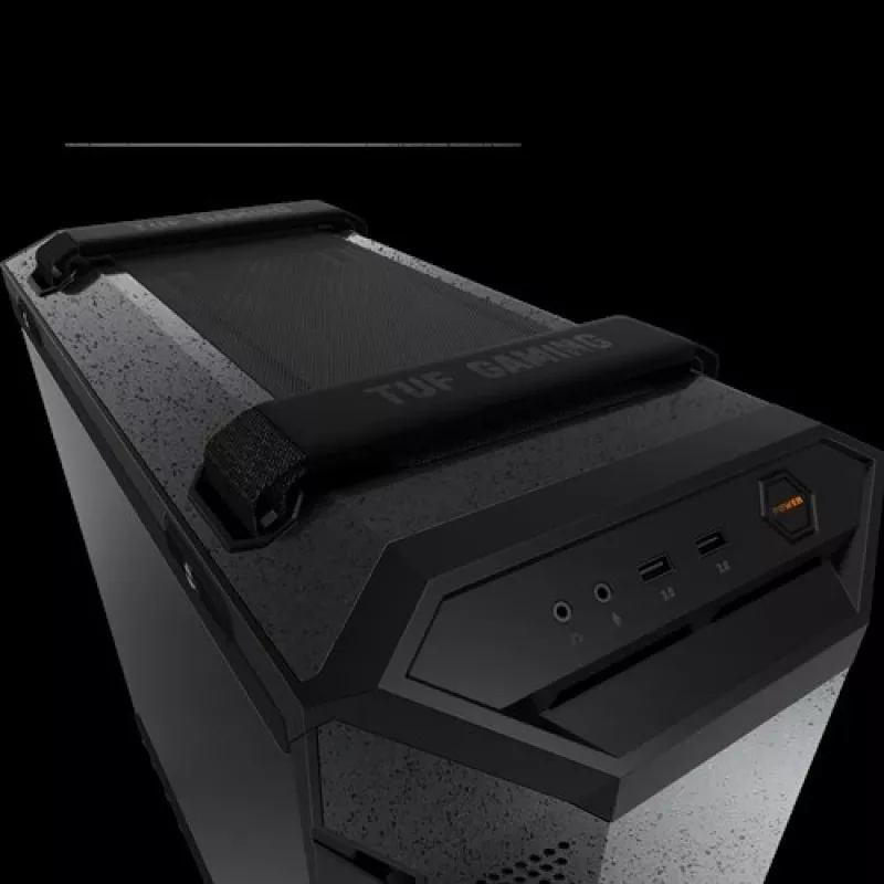 ASUS TUF Gaming GT501 caja de PC Midi Tower, ATX, panel lateral con ventana, negra