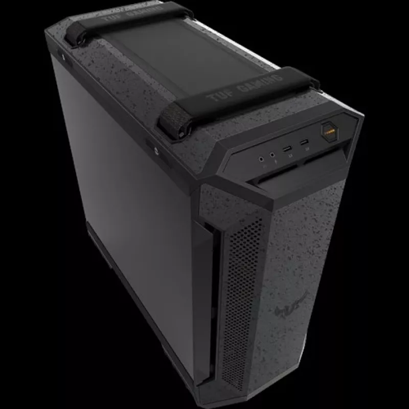 ASUS TUF Gaming GT501 caja de PC Midi Tower, ATX, panel lateral con ventana, negra