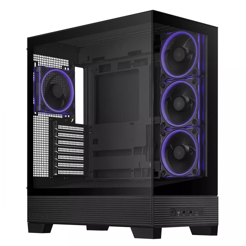 ASUS A31 Plus TG ARGB NEGRO torre Midi
