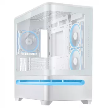 ASUS PRIME AP202 ARGB torre Midi blanco