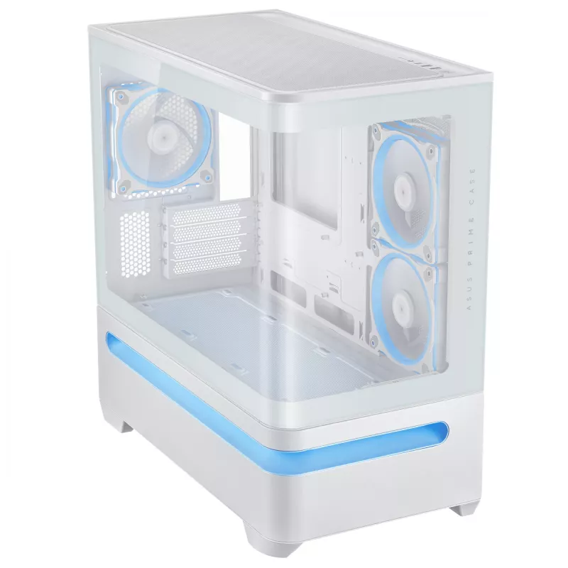ASUS PRIME AP202 ARGB torre Midi blanco