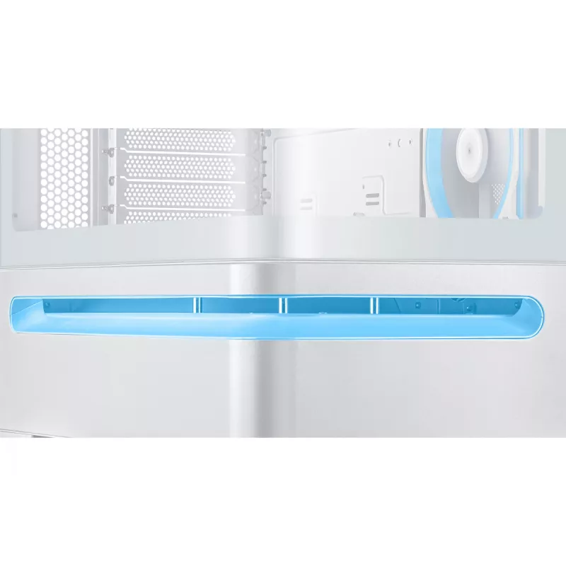 ASUS PRIME AP202 ARGB torre Midi blanco