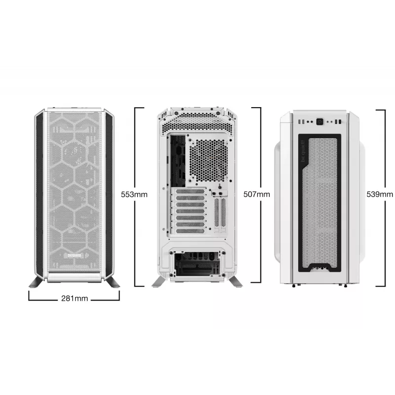 be quiet Silent Base 802 blanco torre Midi