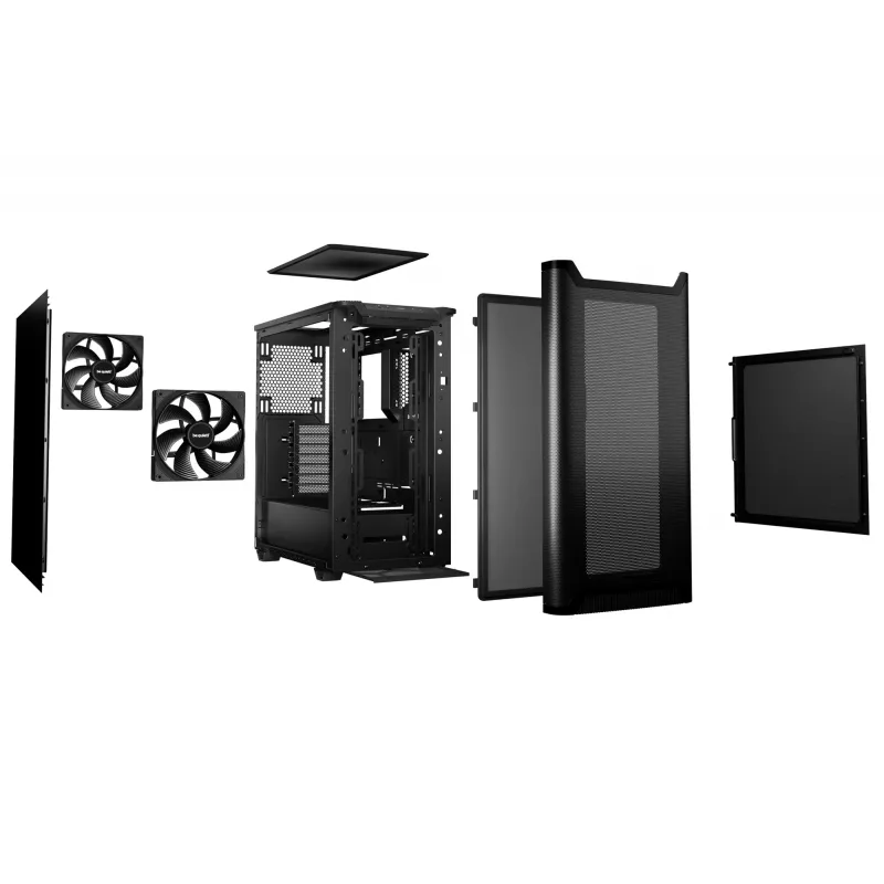 Caja de PC be quiet! PURE BASE 501 Airflow torre Midi negra