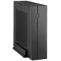 Caja de PC CHIEFTEC IX-01B-OP Small Form Factor SFF Mini-ITX, 1 bahía de 3,5 pulgadas, acero, negra