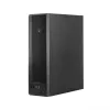 Chieftec UNI Series BE-10B-300 caja de PC Small Form Factor, microATX/Mini-ITX, con fuente TFX de 300 W incluida, 2x USB 3.2 Gen 1, 2x USB 2.0, negra