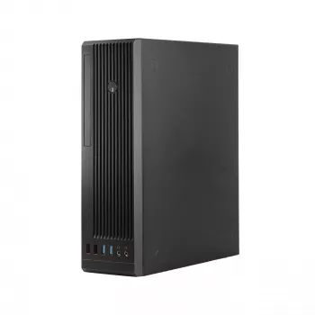 Caja de ordenador CHIEFTEC BE-10B-300 Small Form Factor negra, microATX, fuente de alimentación 300W, GPU 22 cm
