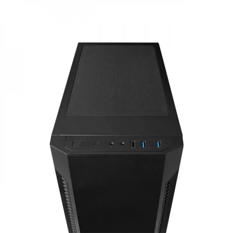 Caja de PC CHIEFTEC AS-01B-OP torre Full ATX, compatible con GPU de hasta 320 mm, altura de disipador de CPU 170 mm, 2 bahías de 3,5 pulgadas + 2 de 2,5 pulgadas, USB 3.2 Gen1