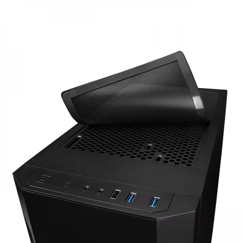 Caja de PC CHIEFTEC AS-01B-OP torre Full ATX, compatible con GPU de hasta 320 mm, altura de disipador de CPU 170 mm, 2 bahías de 3,5 pulgadas + 2 de 2,5 pulgadas, USB 3.2 Gen1