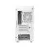 DeepCool CH360 caja de PC Micro-ATX, vidrio templado, sin fuente de alimentación, blanca