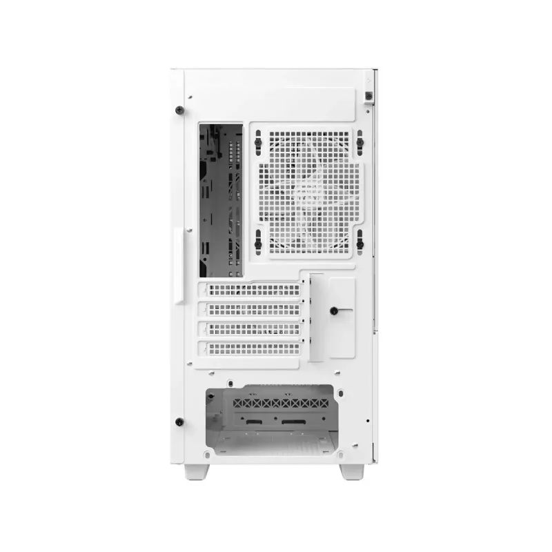 DeepCool CH360 caja de PC Micro-ATX, vidrio templado, sin fuente de alimentación, blanca