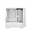 DeepCool CH360 caja de PC Micro-ATX, vidrio templado, sin fuente de alimentación, blanca