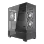 Caja de PC GEMBIRD Fornax X550, ATX, negra