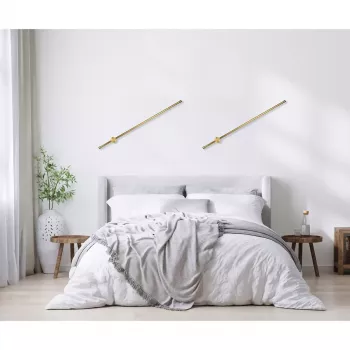 Aplique de pared LED ActiveJet AJE-HILTON Patina Gold 13W 3000K 555lm 900mm interior CRI80