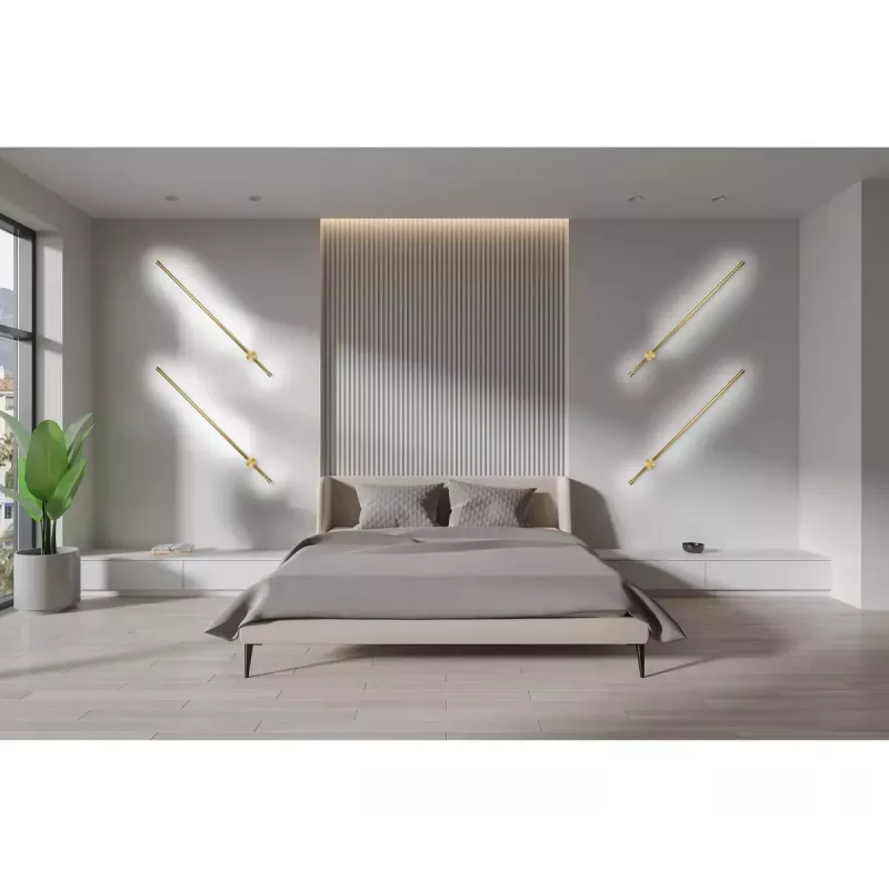 Lámpara de pared LED Activejet AJE-HILTON WW, pátina