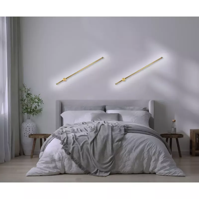 Lámpara de pared LED Activejet AJE-HILTON WW, pátina