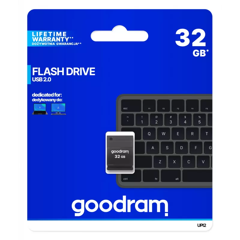 Memoria USB Goodram UPI2 32 GB USB Type-A 2.0 negra