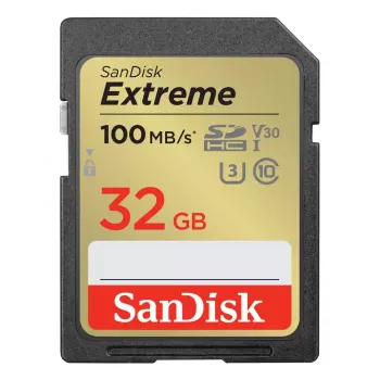 Tarjeta de memoria SanDisk Extreme SDXC 512GB UHS-I U3 V30 (SDSDXVV-512G-GNCIN)