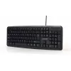 GEMBIRD KB-U-103 Estándar - Teclado - Con cable USB - Negro - Qwerty US/Int'l