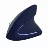 Ratón óptico GEMBIRD MUS-ERGO-01 - ergonómico, 6 botones, rueda, USB, Negro