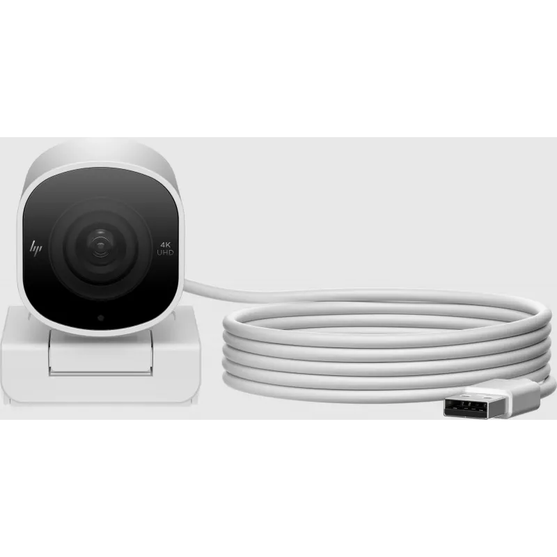 HP 960 Webcam de streaming 4K, 8 MP, 3840 x 2160 píxeles, 4K Ultra HD, 30 fps, 5x, Hogar