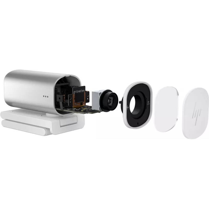 HP 960 Webcam de streaming 4K, 8 MP, 3840 x 2160 píxeles, 4K Ultra HD, 30 fps, 5x, Hogar