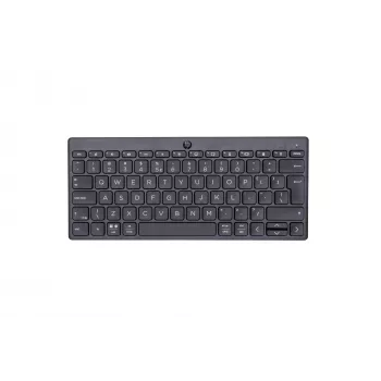 HP 350 Teclado Bluetooth compacto multidispositivo, inalámbrico, Bluetooth, mecánico, QWERTY, Negro