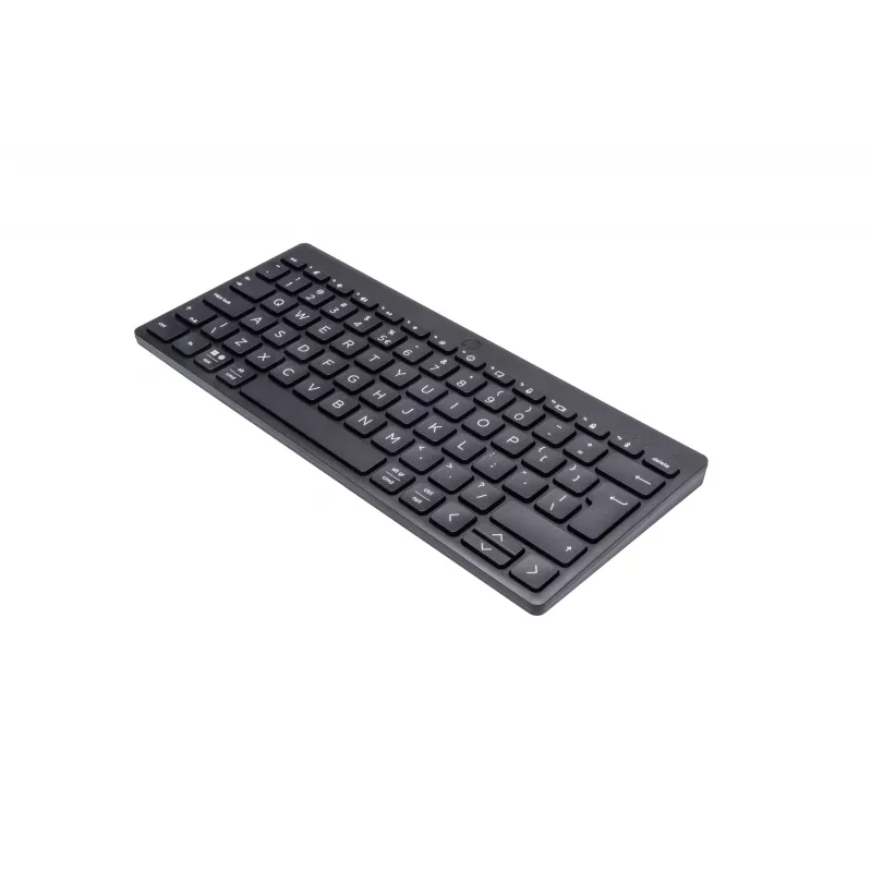 HP 350 Teclado Bluetooth compacto multidispositivo, inalámbrico, Bluetooth, mecánico, QWERTY, Negro